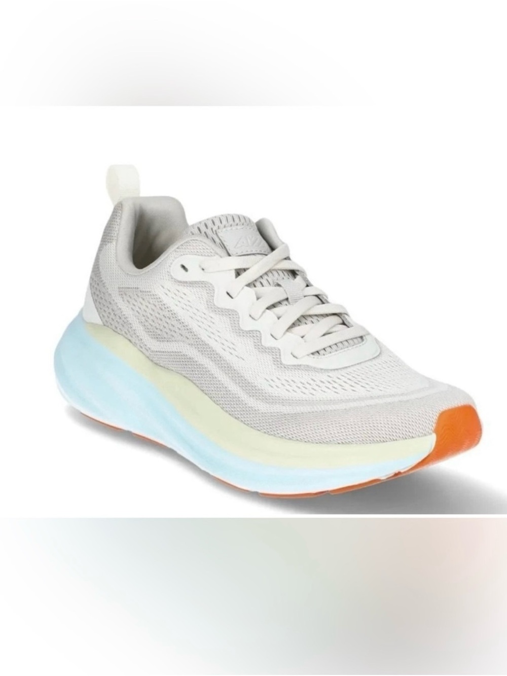 Avia Women’s Comfort Performance Sneakers Grey With Blue, Yellow & Orange Accen - Picture 11 of 16